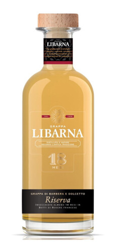 Grappa LIBARNA 18 mesos Riserva 70cl.